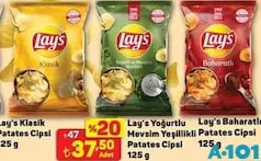 LAYS KLASİK PATATES CİPSİ 125 G